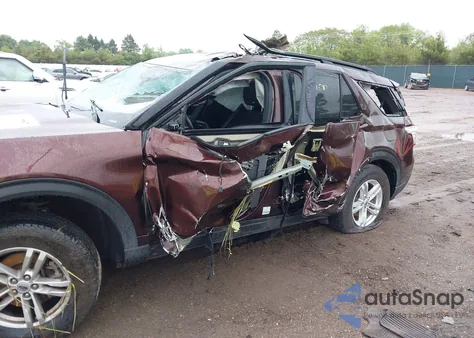 2020 Ford Explorer Xlt from USA, damaged, VIN 1FMSK8DH9LGB28133